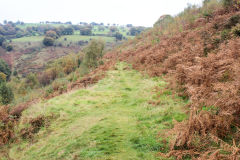 
Cwm Cyffin Quarry incline top, October 2010